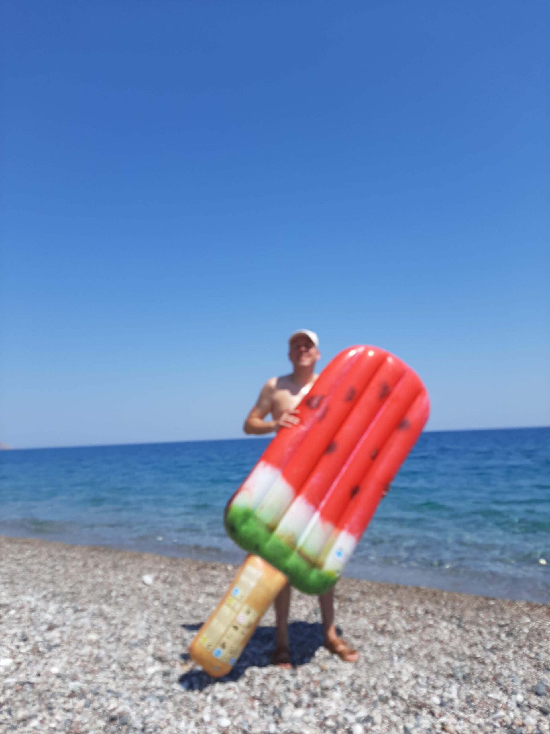 Eis am Strand