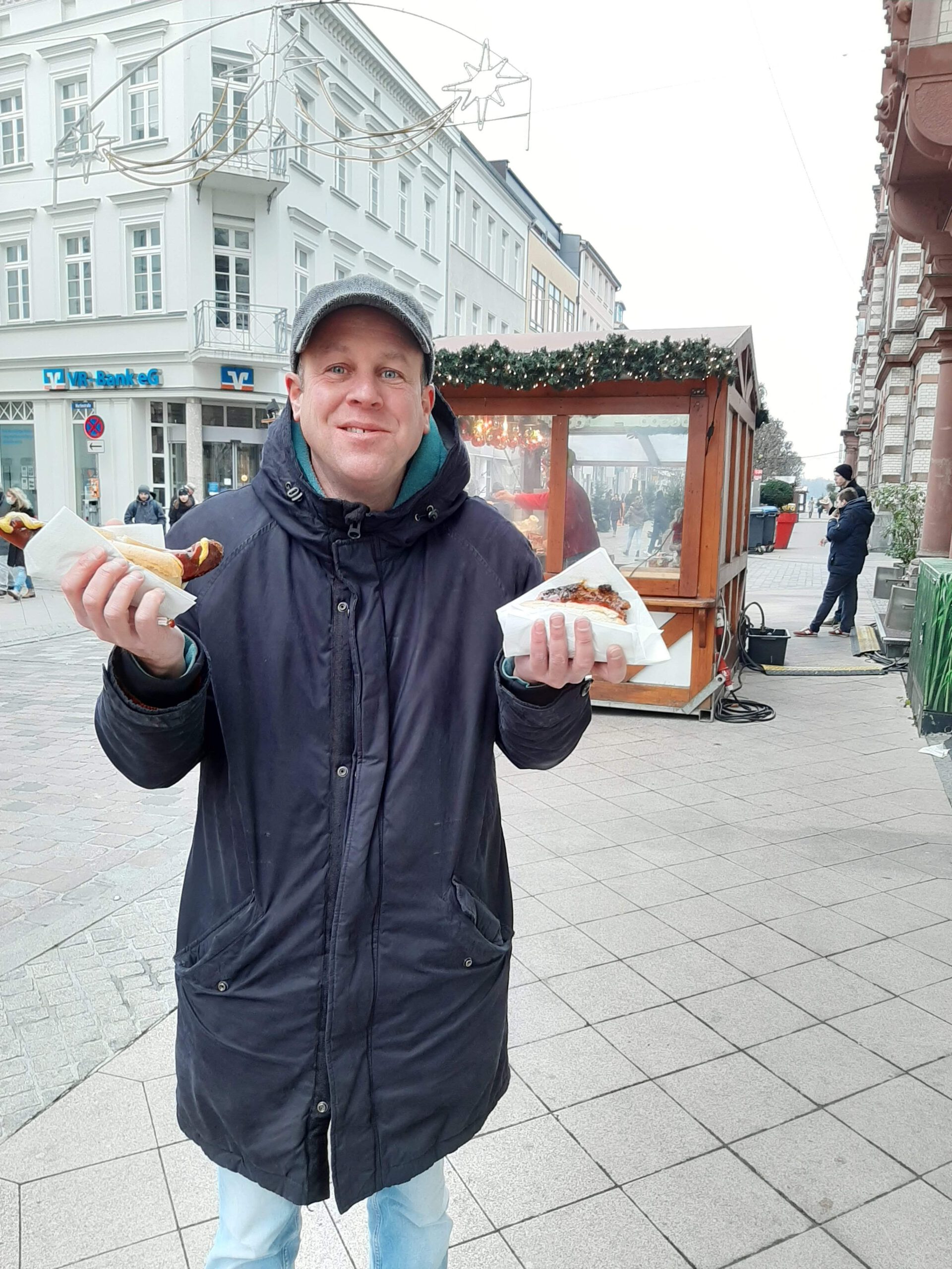 Coronablogger hat Hunger auf dem Weihnachtsmarkt 2020